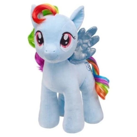 Build a Bear Workshop BAB Rainbow Dash My Little Pony Stuffed Animal - Picture 1 of 12